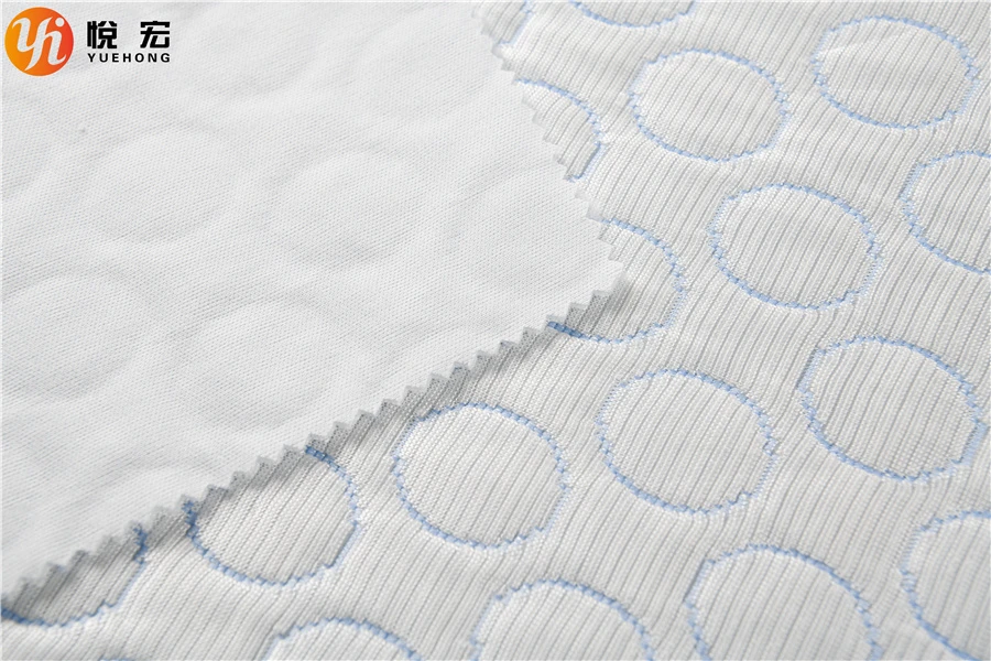 Cool Feeling Jacquard Air Layer Waterproof Fabric