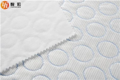 Cool Feeling Jacquard Air Layer Waterproof Fabric
